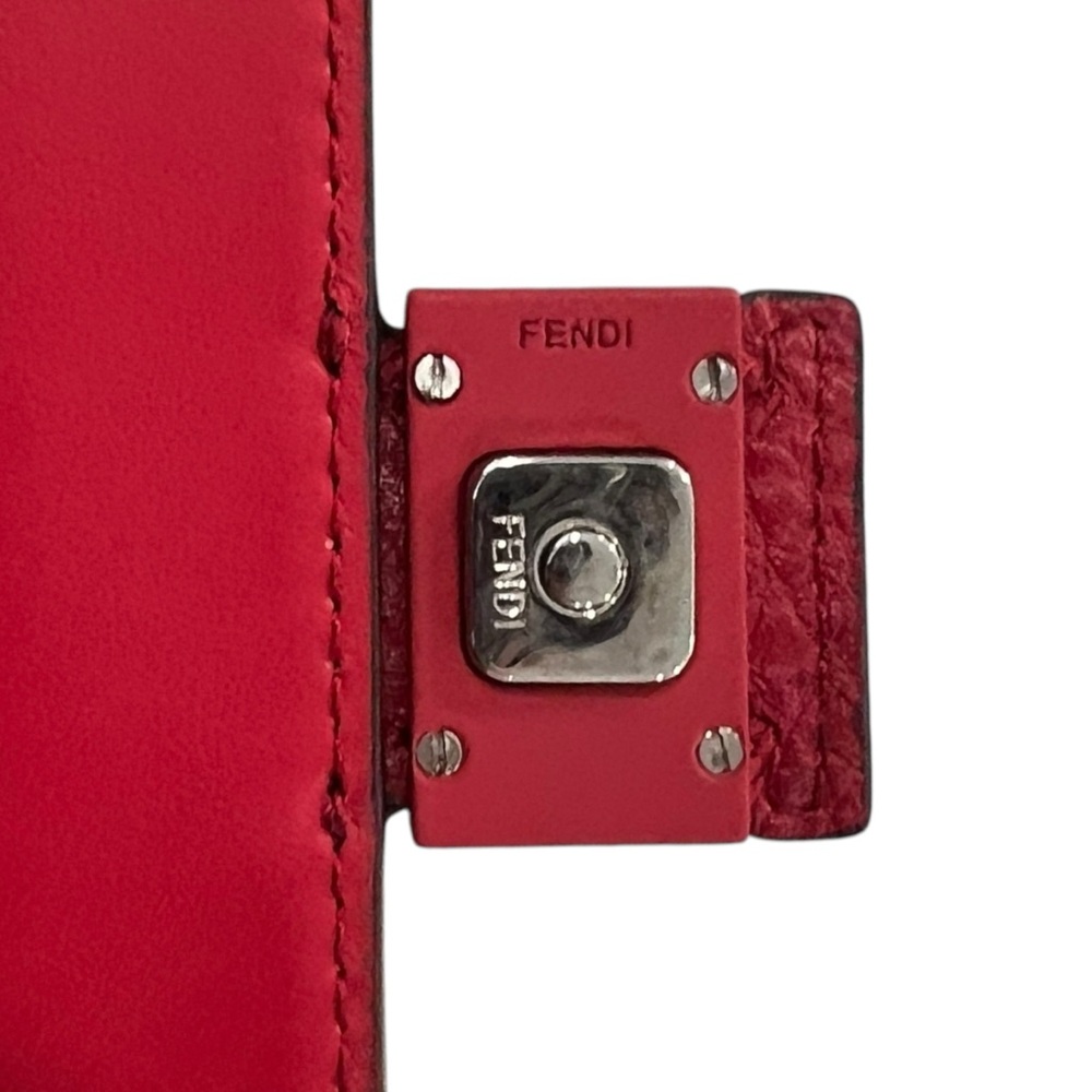 Fendi Micro Flat Baguette Crossbody Wallet Bag - Picture 10 of 12